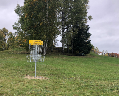 Disc golf - Inauguration au parc Belvédère