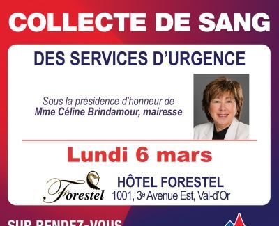 Collecte de sang des services d'urgence | Héma-Québec