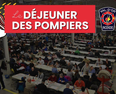 Déjeuner des pompiers