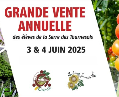 Vente estivale de la Serre des Tournesols