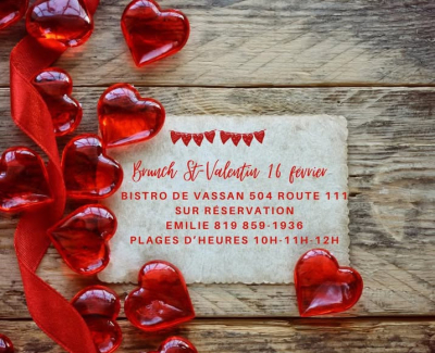 Brunch St-Valentin | Vision Vassan