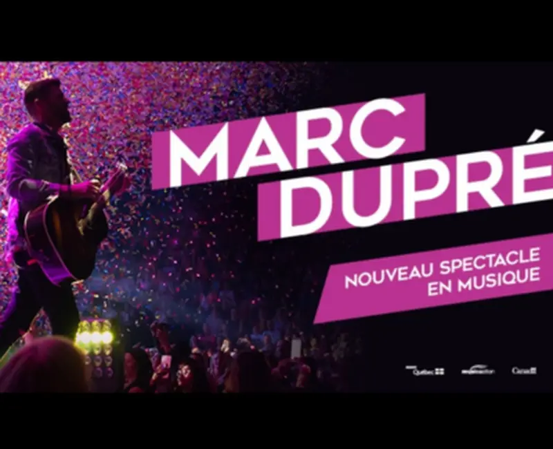 *Annulé* Marc Dupré | Nouveau spectacle en musique