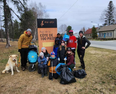 Val-d'Or s'embellit - Activité de nettoyage des parcs et espaces verts