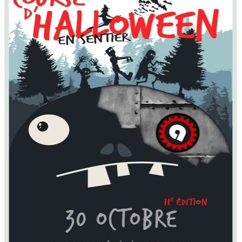 Course d'Halloween en sentier Horizon SF de Val-d'Or